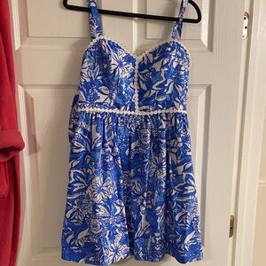 Lilly Pulitzer size 8 Haylan Dress in Flocking Fabulous NWT